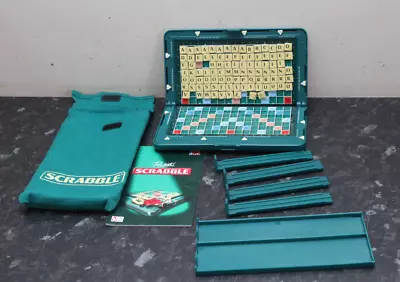 Buy Scrabble Vintage Mattel Magnetic Pocket Travel Scrabble Game 98% Complete NOTES • 16.99£