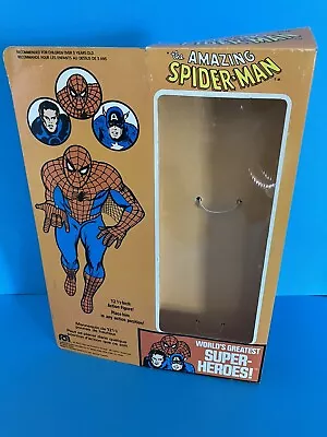 Buy MEGO 12” Spider Man Vintage World Greatest Super Heroes 1977 Marvel Box Only • 145£