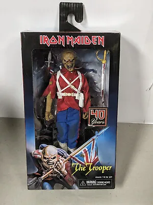 Buy NECA Iron Maiden Retro Trooper Eddie Action Figure 20 CM OBD • 49.64£