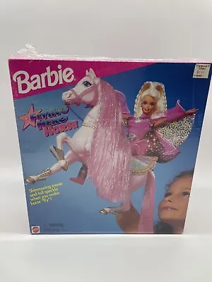 Buy 1995 Barbie Flying Hero Horse Made In Mexico Nrfb • 214.12£
