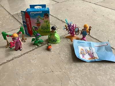 Buy Playmobil Figures Bundle Princess, Little Mermaid, Celebrity - 3 Sets EUC • 4.99£