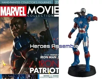 Buy Iron Patriot Eaglemoss Marvel Iron Man Figure • 12£