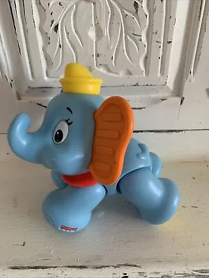 Buy Fisher Price 6  Dumbo Disney Baby Clicker Toy  2012 Mattel Educational Sensory • 5.60£