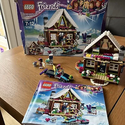 Buy Lego Friends Snow Chalet Set 41323 Not Complete • 4.99£