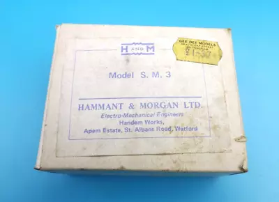 Buy Vintage Hammant & Morgan Ltd Model SM3 Solenoid Motor. • 12£