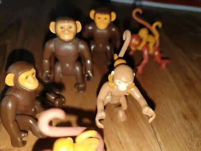 Buy Playmobil Large Band Of Monkeys Baby Babies Animals For Zoo Zoo Zoo Africa Monkey  • 15.38£