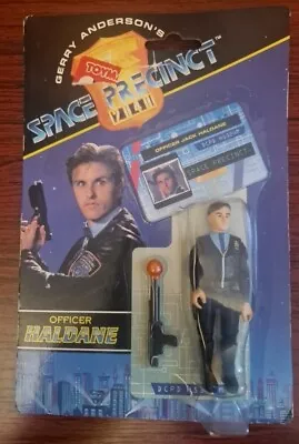 Buy Space Precinct Officer Haldane Sealed On Card Figure 1994 Vivid Imaginations  • 4.95£
