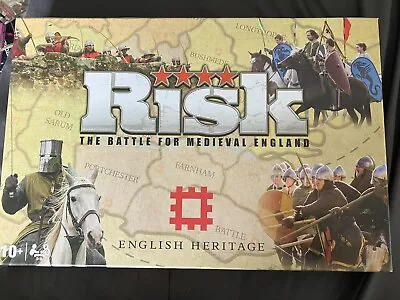Buy Risk The Battle For Medieval England English Heritage Edition Board Game #D4 • 20£