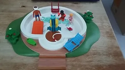 Buy Playmobil Family Fun Set 9422 Fillable Swimming Pool With Working Pump/shower • 14£