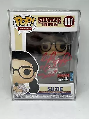 Buy Funko Suzie #881 Stranger Things 2019 Fall Convention Exclusive Signed • 149.99£