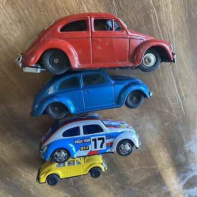 Buy Vintage Volkswagen Japanese Tin Toy VW Bug Volkswagen Beetle Japan Bandai Litho • 23.62£