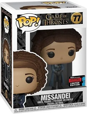 Buy Funko Pop Game Of Thrones Missandei 2019 Fall Convention Limited Ed New In Box • 12£