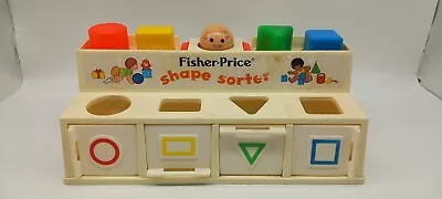 Buy Vintage Fisher Price Shape Sorter • 19.99£