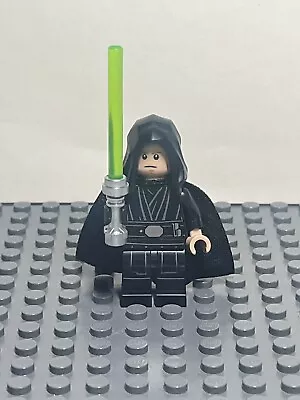 Buy LEGO STAR WARS Luke Skywalker Minifigure Sw1191 With Lightsaber And Cape 75324 • 7.99£
