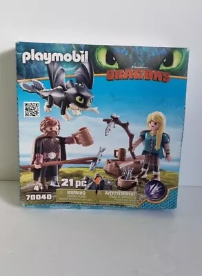 Buy Playmobil Playset 70040 How To Train Your Dragon Baby Nightlight Astrid New • 9.99£