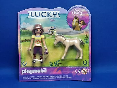 Buy Playmobil Dreamworks Spirit Untamed Lucky With Foal - New • 5.95£