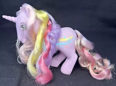 Buy STREAKY G1 My Little Pony Rainbow Curl Ponies 1980s Vintage Toy Retro • 30£