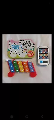 Buy Fisher Price Smart Phone/xylophone/Book • 3.50£