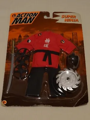 Buy 1996 Hasbro Action Man Super Ninja Set Sealed • 29.99£