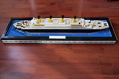 Buy Lego Moc Titanic Style Liner Ship, (100% Lego Bricks), No Manual. • 179.99£