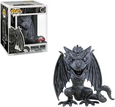 Buy POP Game Of Thrones 47 Rhaegal Iron Super Sized 6 Inch Special Edition Target • 13.35£