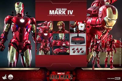 Buy In Stock Hot Toys 1/4 Scale Qs020 Iron Man 2 Mark 4 Ironman • 1,091.50£