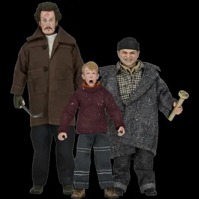 Buy NECA Home Alone Kevin - Harry - Marv 8   Action Figure Clothed Set New  • 231.58£
