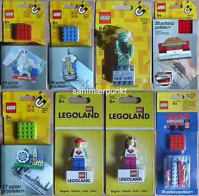 Buy 1 LEGO® ICONIC/MAGNETIC MINIFIGURES, LANDMARKS, Etc. Of Your Choice • 22.61£