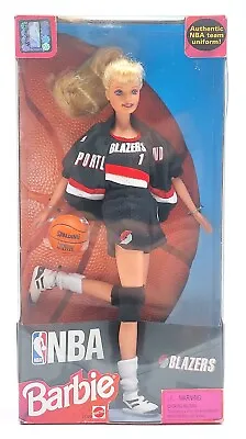 Buy 1998 NBA Team Barbie Doll With Basketball: Portland Blazers / Mattel 20720, NrfB • 67.54£