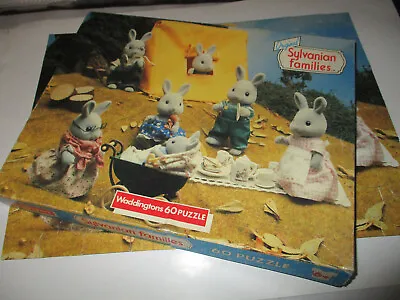 Buy Vintage Grey Rabbit Sylvanian Families Camping Jigsaw Complete • 6.75£