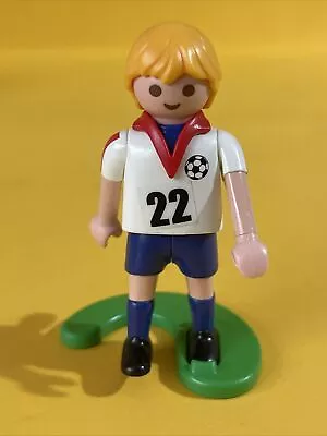 Buy Playmobil Footballer Football Player  Sports Soccer Type 3 • 3.49£
