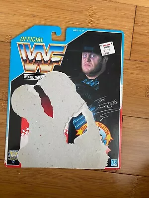 Buy Wwe The Undertaker Hasbro Wrestling Action Figure Backing Card Wwf Series 4 • 5.99£