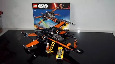 Buy Lego Star Wars Poe's X-wing Fighter 75102 Instructions 99% Complete Bright Clean • 44£