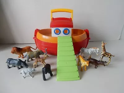 Buy PLAYMOBIL 1.2.3 My Take Along Noah's Ark (6765) With 10 Animals • 5.50£