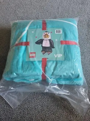 Buy Lego VIP 5007023 Blue Fleece Blanket - Brand New & Sealed • 20£