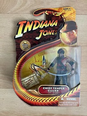Buy Indiana Jones Chief Temple Guard Figure - New & Carded • 5£