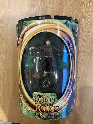 Buy Frodo With Ringwraith Reveal Base Toybiz Lord Of The Rings Action Figure • 20£