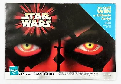 Buy 1999 Hasbro - Star Wars Episode 1 Mini Catalog • 30.02£