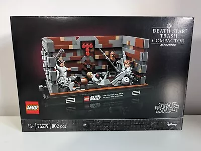 Buy LEGO 75339 Death Star Trash Compactor Diorama - Brand New & Sealed -RETIRED • 76.99£