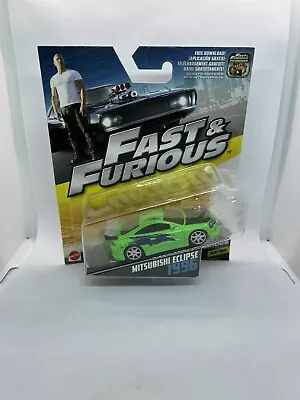 Buy Mattel Fast And Furious 1:55 Mitsubishi Eclipse Green • 30£