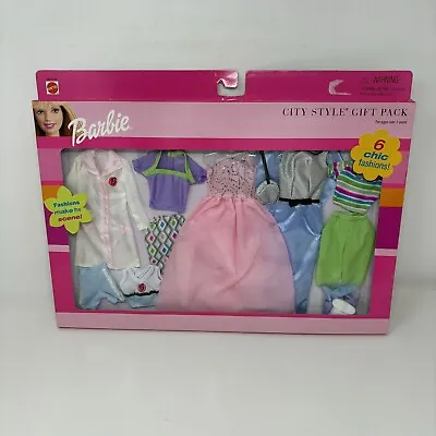 Buy Barbie City Style Gift Pack Doll Clothes Mattel 2000 • 72.42£