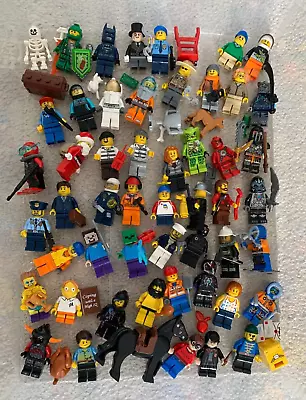 Buy LEGO Minifigures - Collection X 50 Minifigs, Joblot, Bundle, Great Condition • 40£