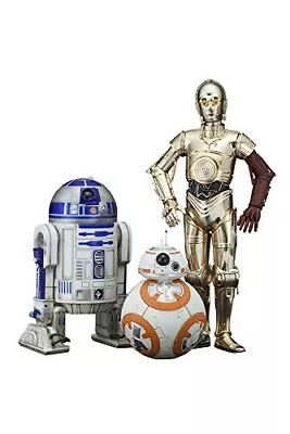 Buy Kotobukiya ARTFX + STAR WARS R2-D2 & C-3PO With BB-8 1/10 Scale Assembly ... • 178.53£