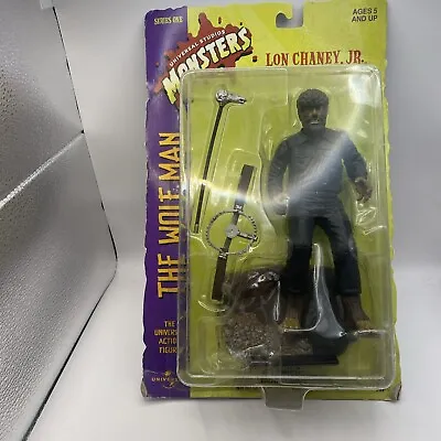 Buy The Wolf Man Universal Studios Monsters Lon Chaney Action Figure Rare • 75£