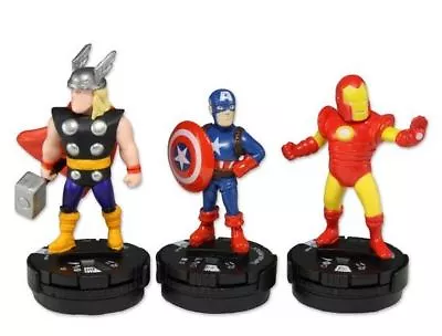 Buy HeroClix Marvel Super Heroes TabApp Thor Captain America Iron Man NECA Figure 12 • 14.17£