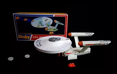 Buy Dinky No.358 Star Trek USS Enterprise 1976 With Shuttle Craft, 2 Photons & Box. • 64.45£