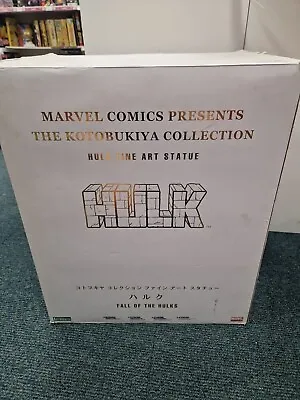 Buy Rare Marvel Comics Kotobukiya Hulk Fine Art Statue (No - 085 Out Of 1000) • 650£