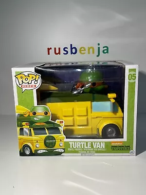 Buy Funko Pop! Rides TMNT Teenage Mutant Ninja Turtles Comics Turtle Van #05 • 99.99£