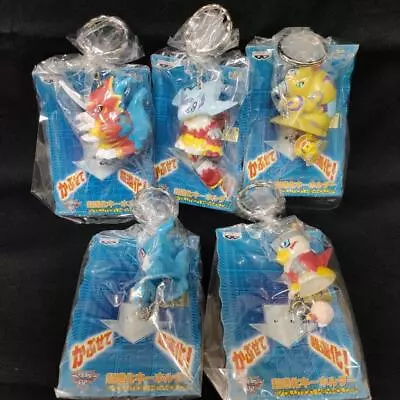 Buy Digimon Adventure 02 Key Chain Mini Figure 5p Set BANDAI Japan Anime Vintage • 93.66£