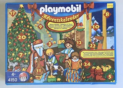 Buy 4150 Playmobil Advent Calendar 2003, 100% Complete, Excellent Condition. • 22£